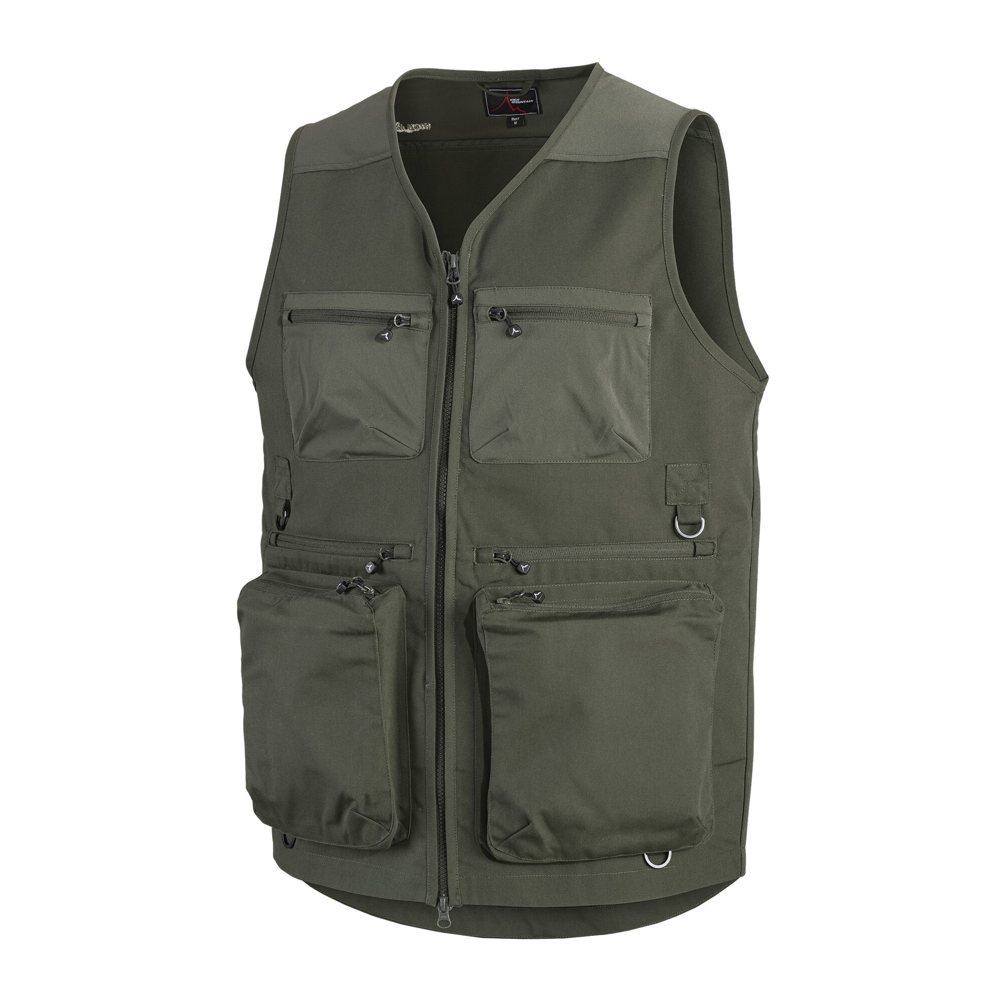Herre Outdoor vest Tracker TC/4W, Grøn, L