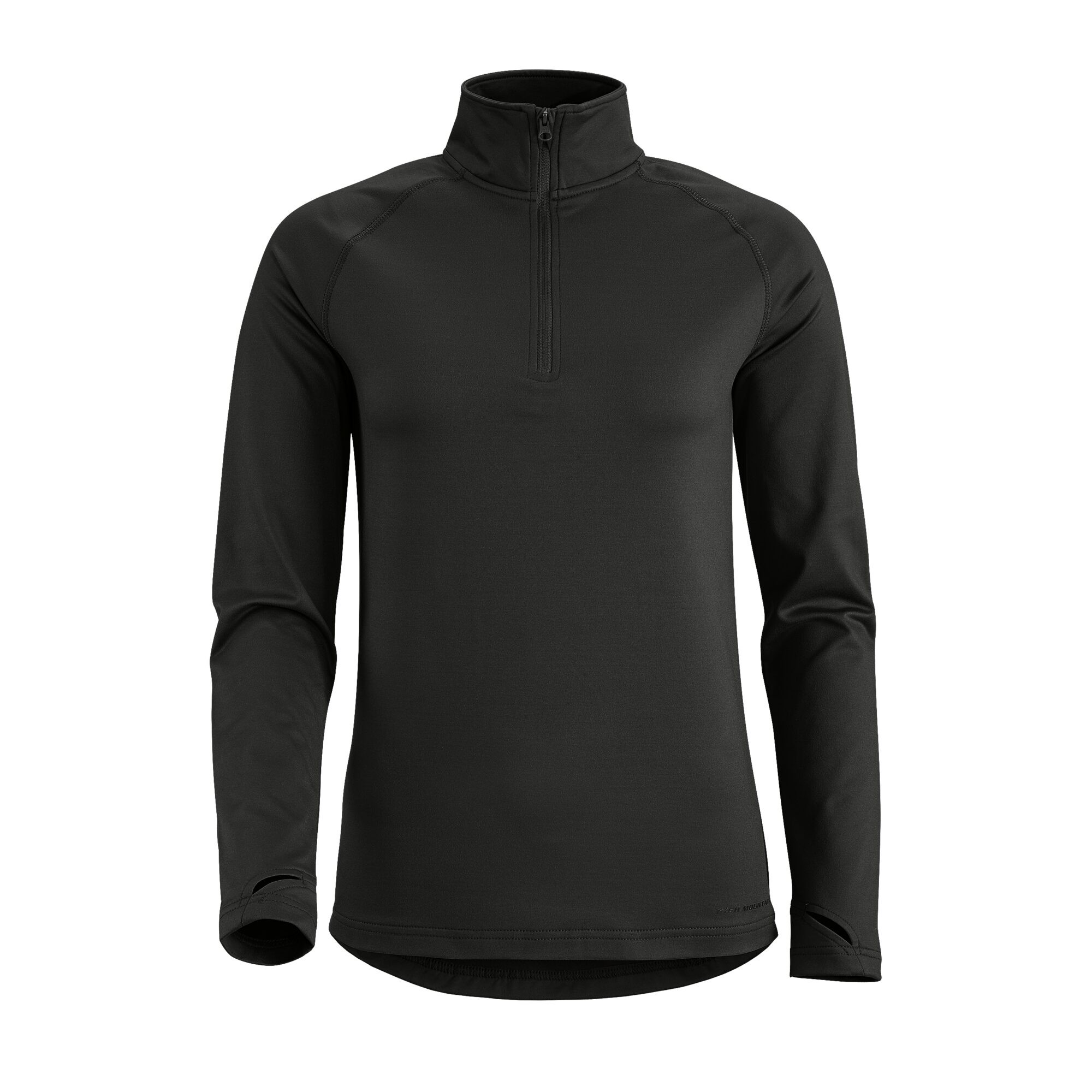 Dame Trøje Active Half Zip, Sort, 34/36