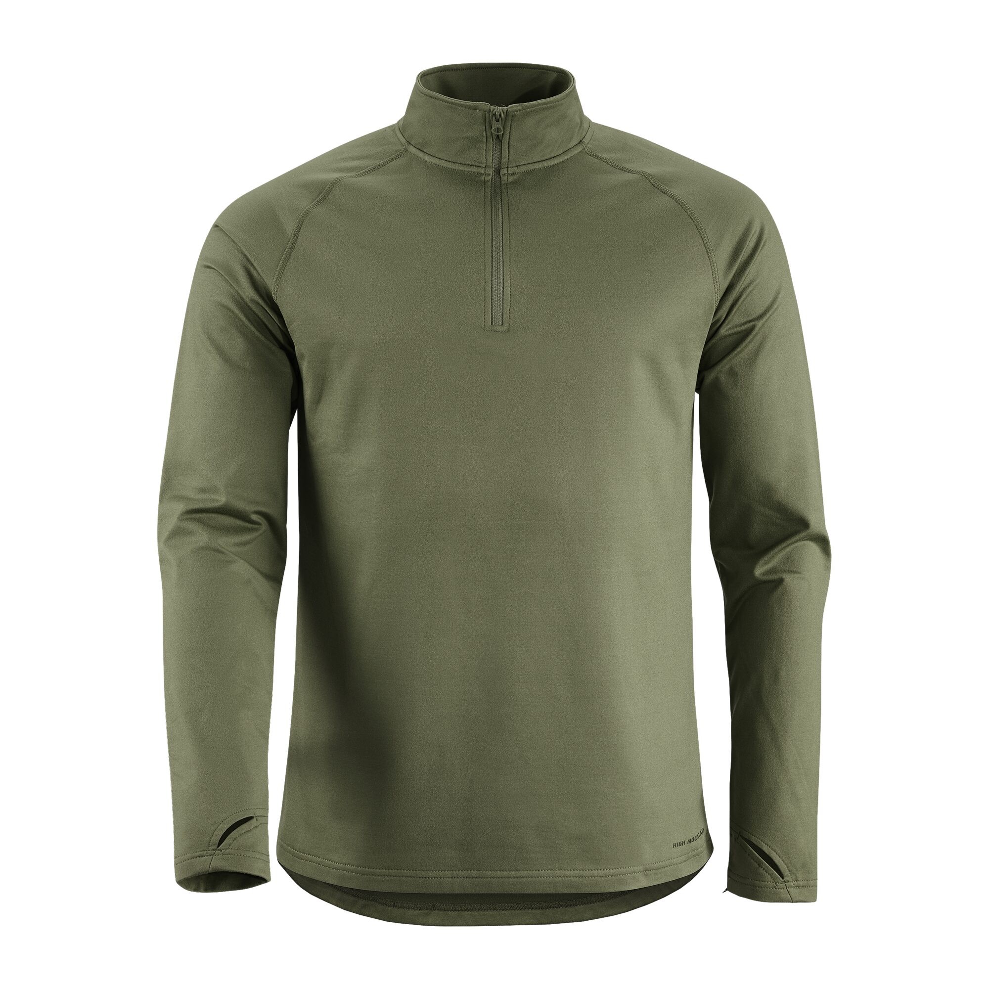 Active Miesten Pusero Half Zip, Vihreä, 3XL