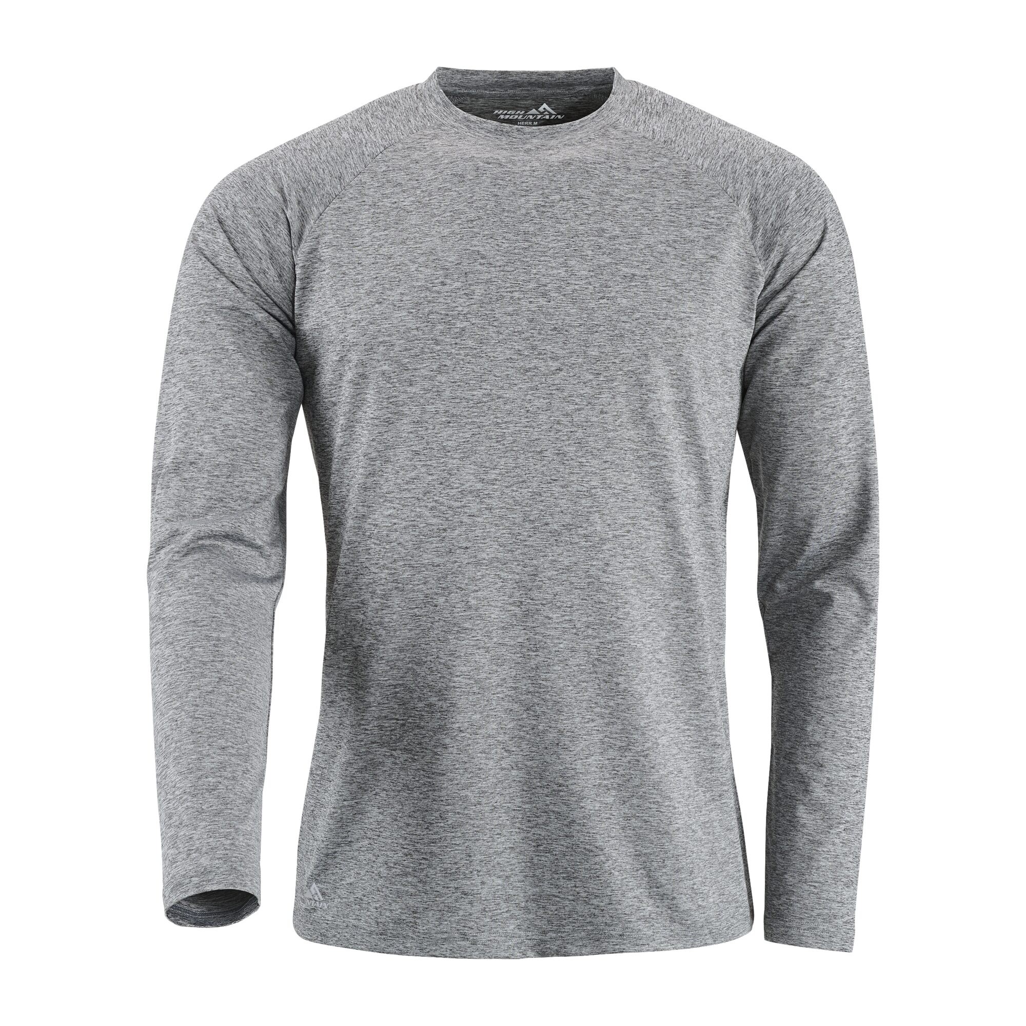 Active Miesten Pusero Pitkähihainen, Harmaa, 3XL