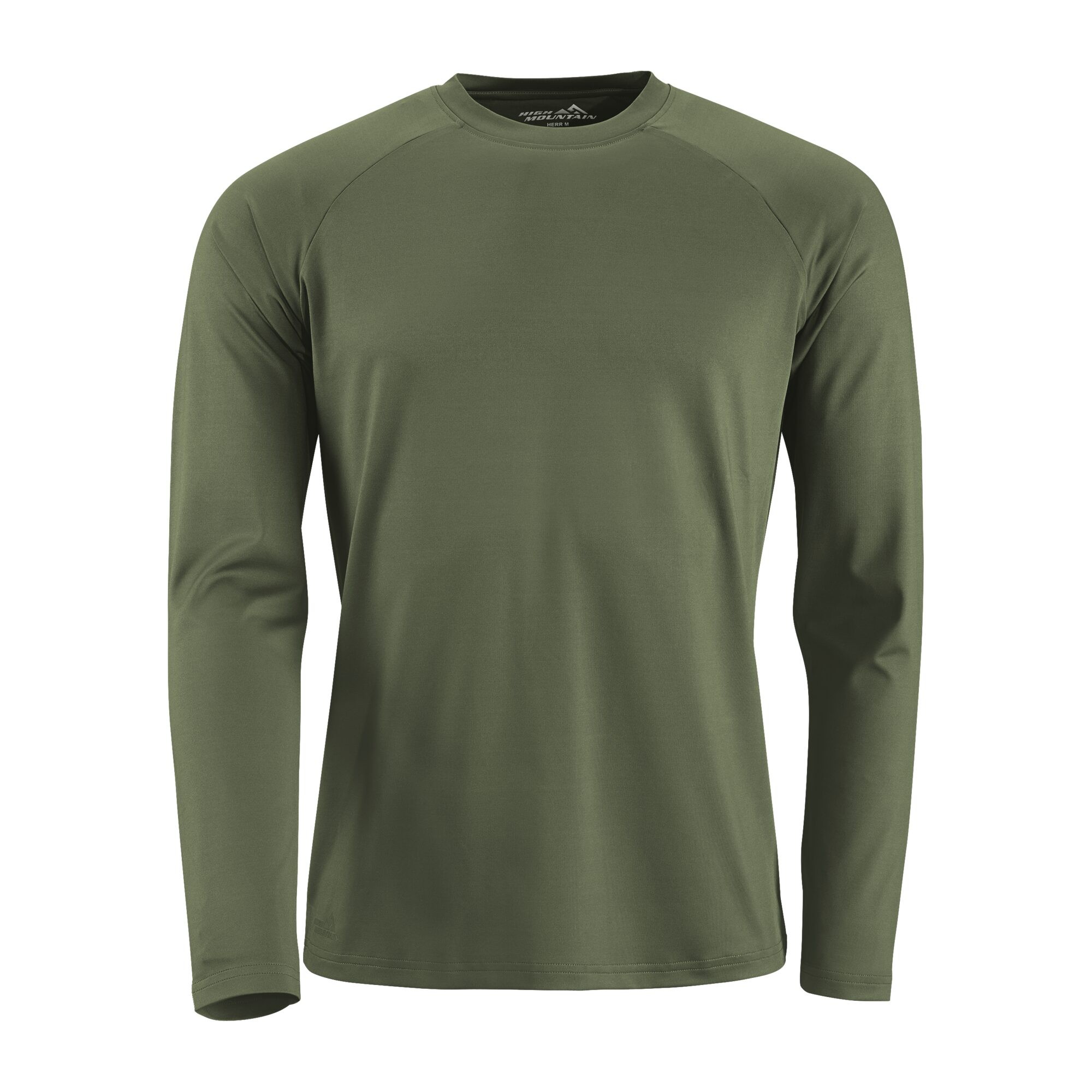 Herre Trøje Active Langærmet, Grøn, 3XL