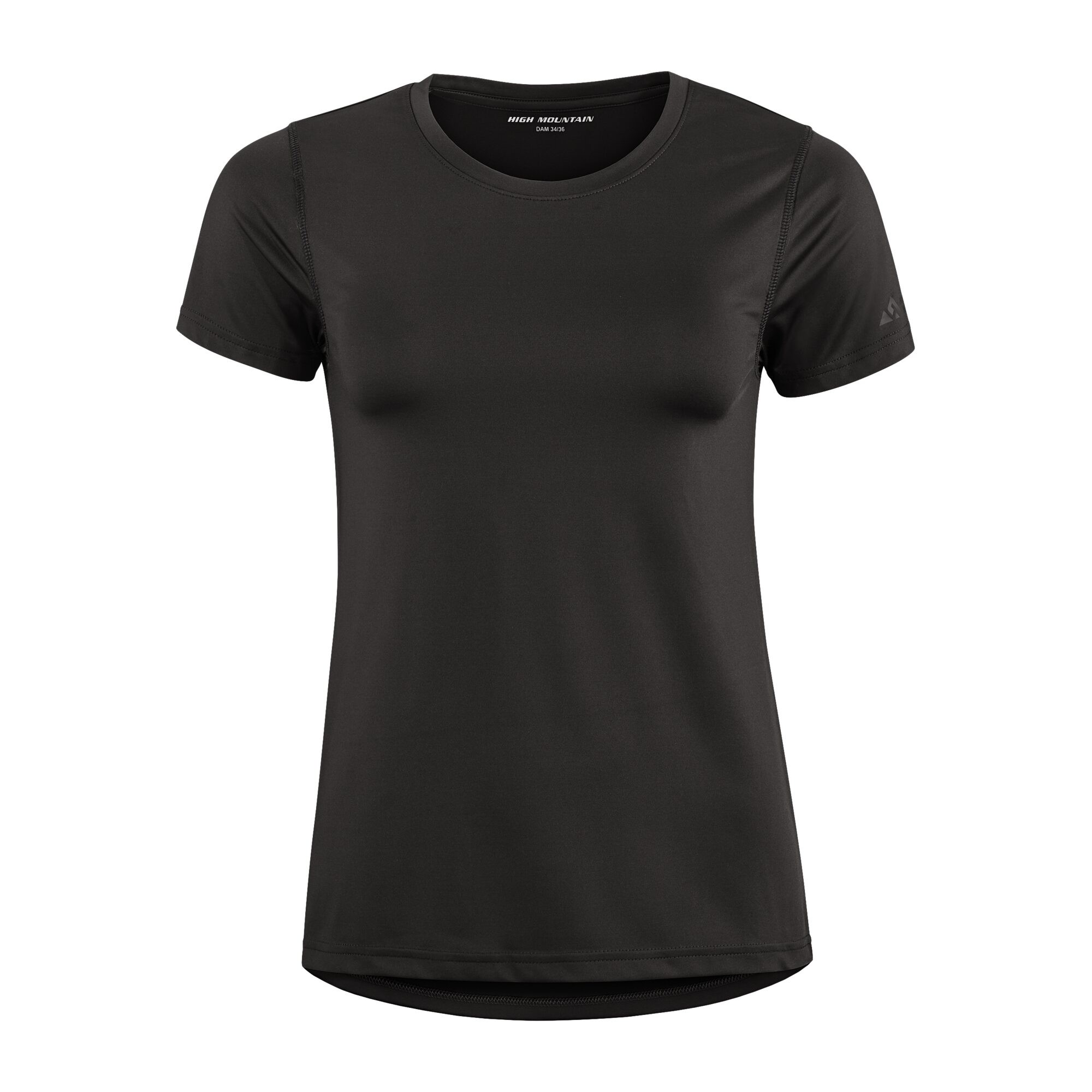 Dame T-shirt Active, Sort, 34/36