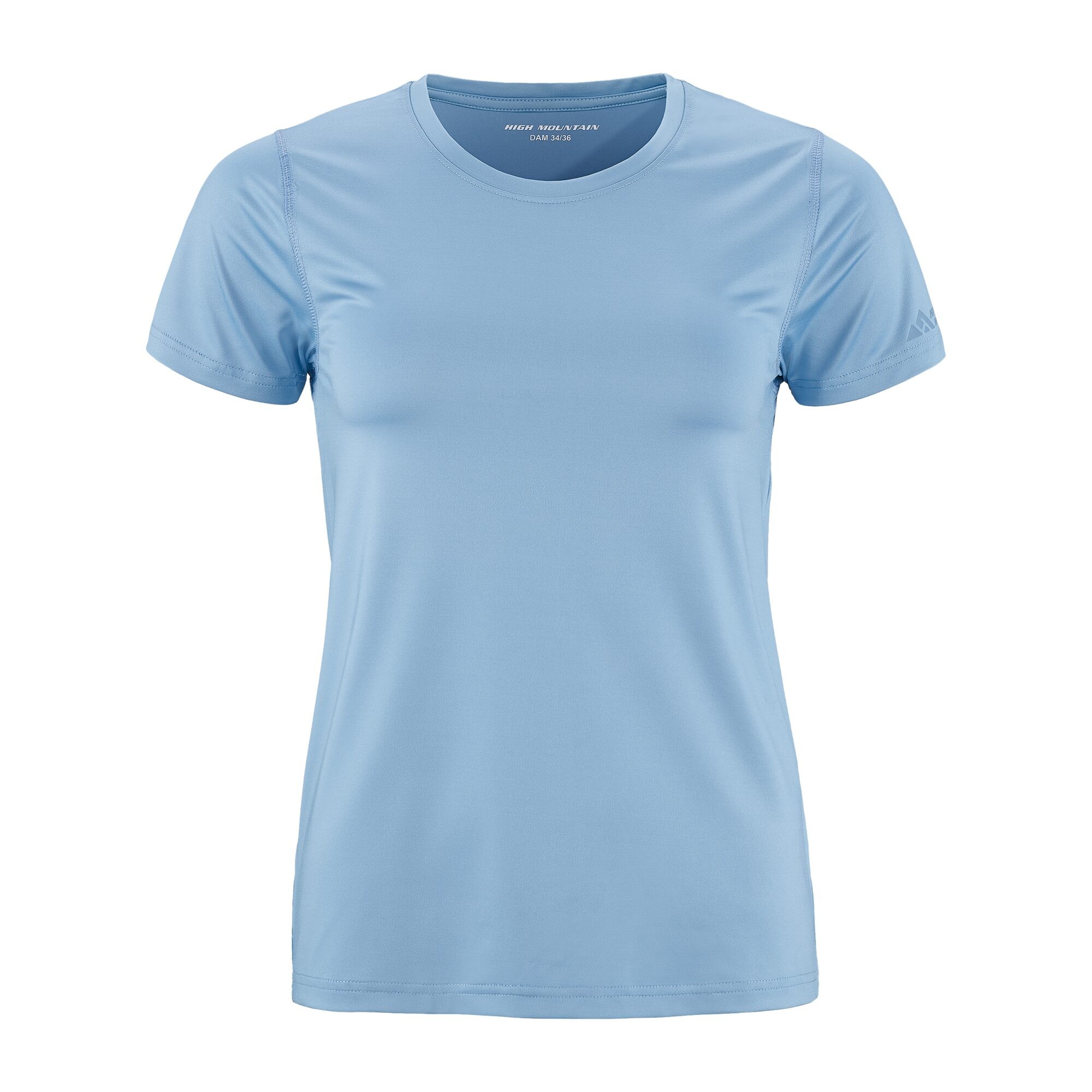 Dame T-shirt Active, Lyseblå, 34/36
