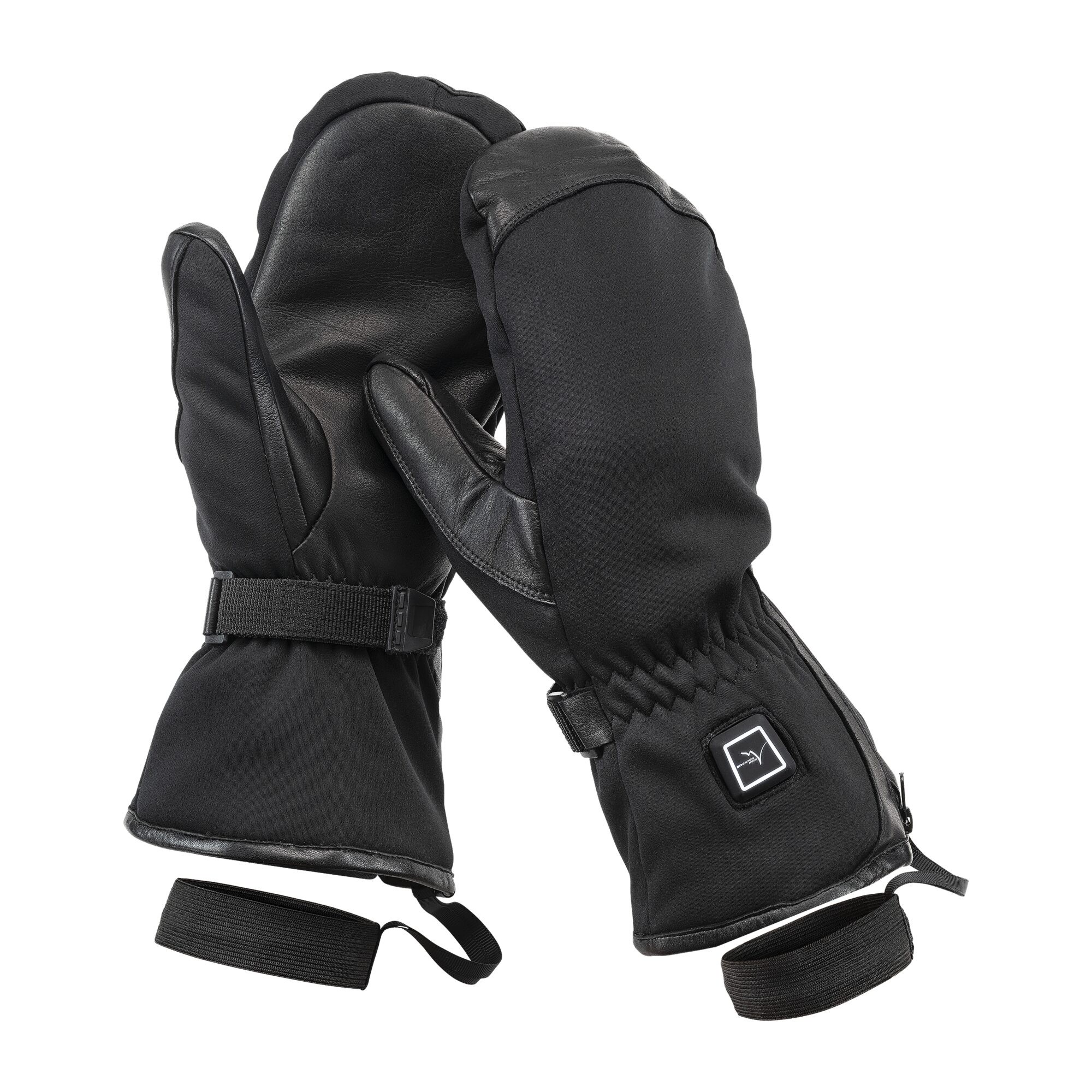 Beheizbare Fäustlinge Svansåsen WP, Schwarz, L/XL = 10-11