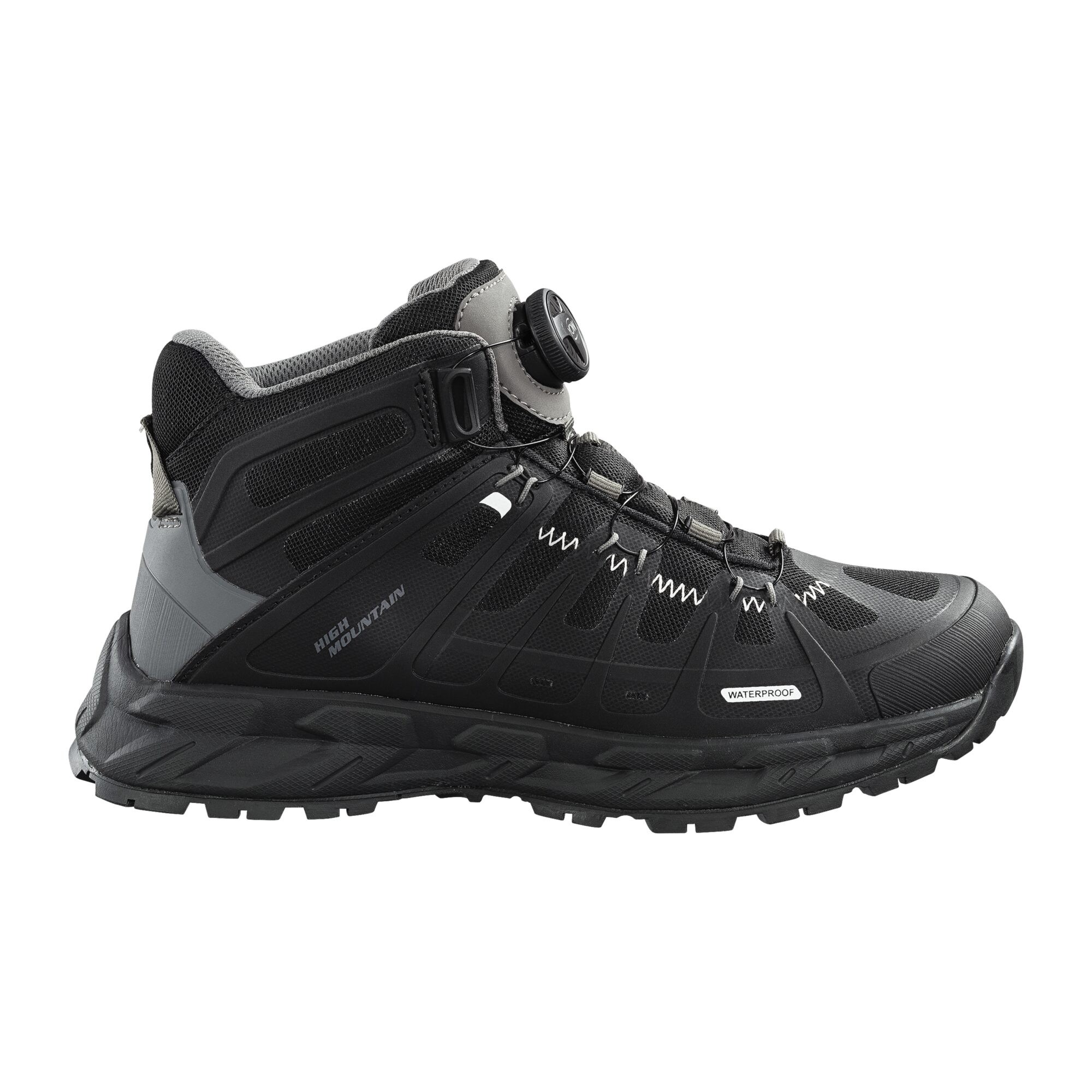 Mid-støvler Trekking WP, Sort, 36