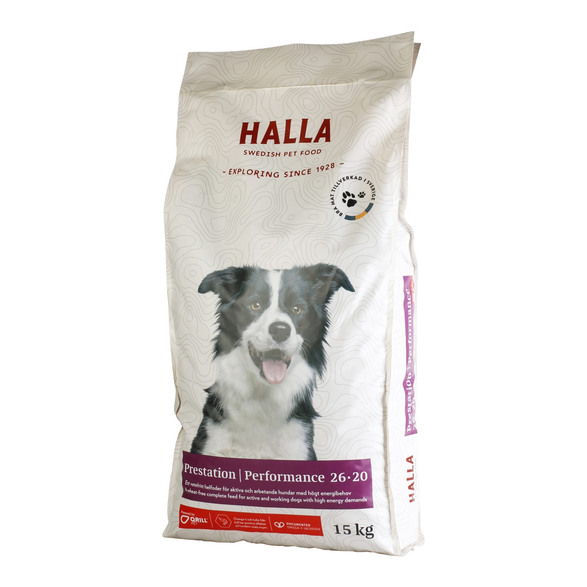 Halla Prestation, Ingen färg, 15 kg