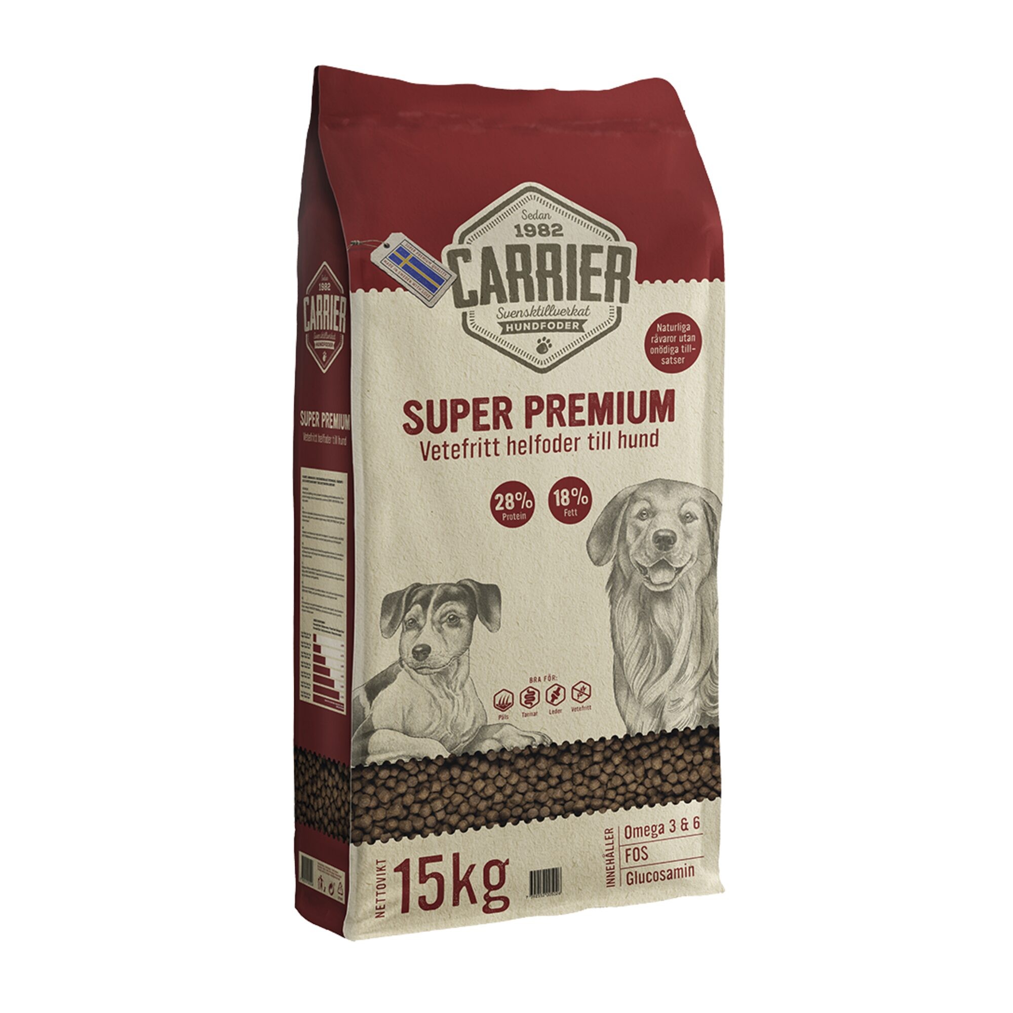 Carrier Super Premium, Ingen färg, 15 kg