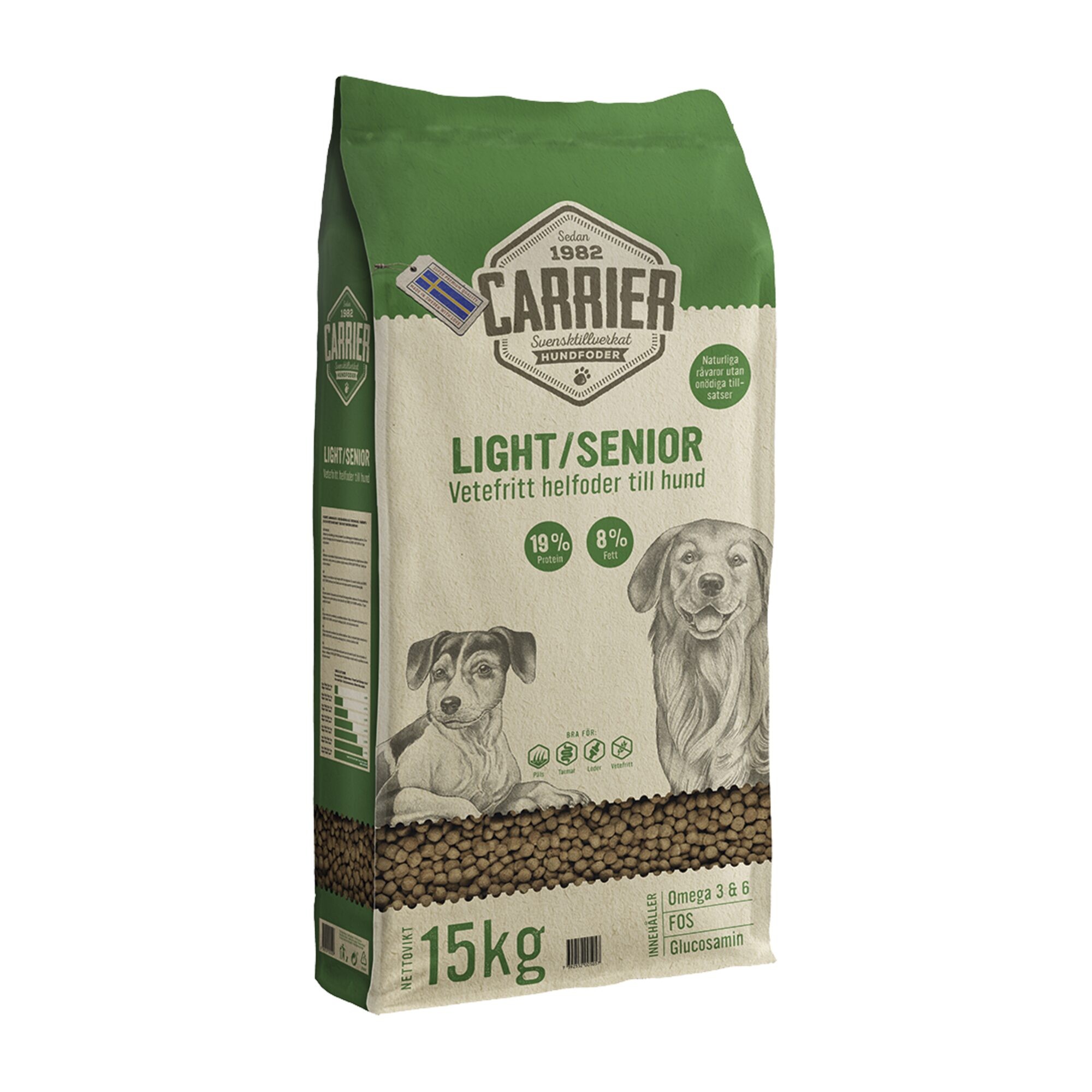 Carrier Light/Senior, Ingen färg, 15 kg