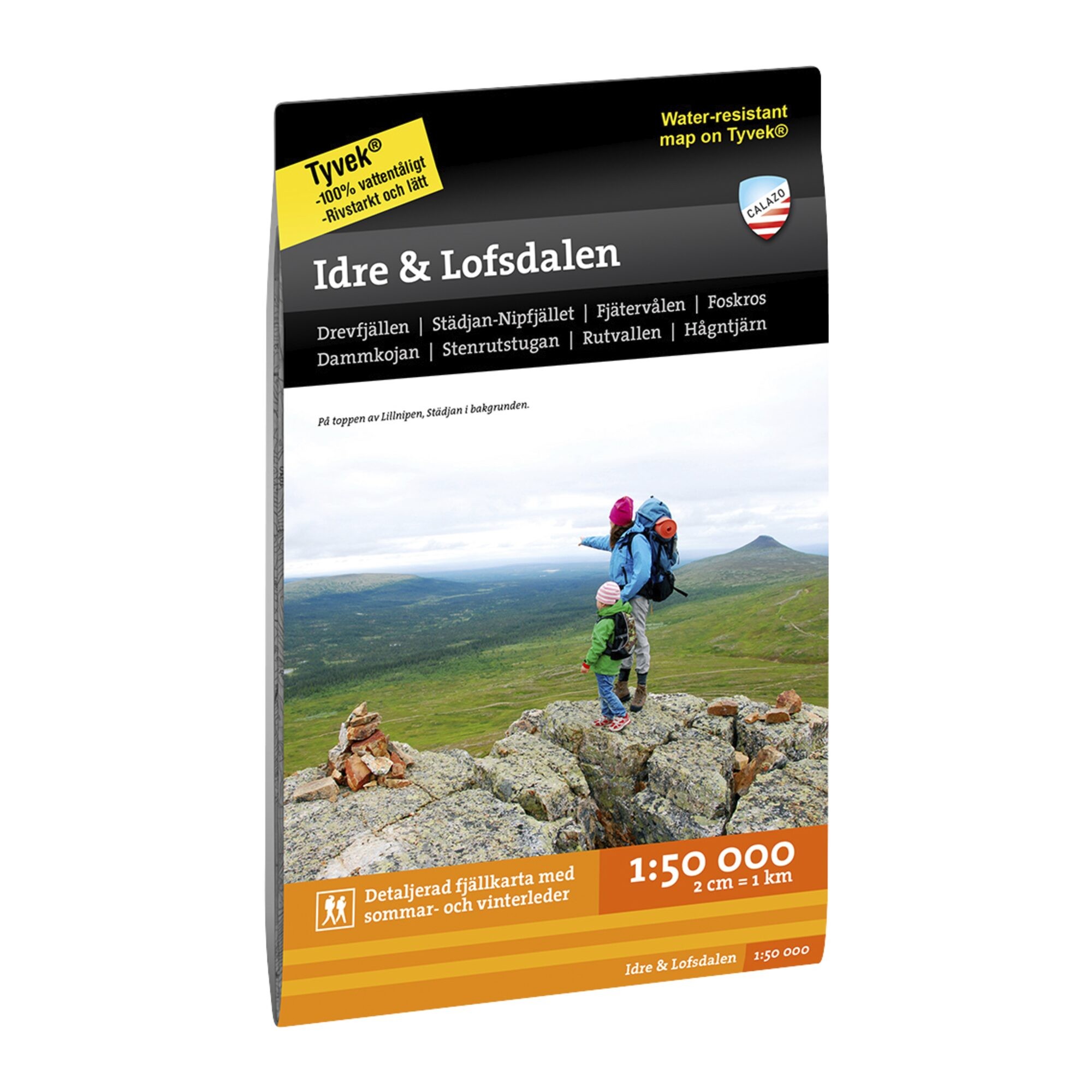 Idre & Lofsdalen 1:50.000, Ingen färg