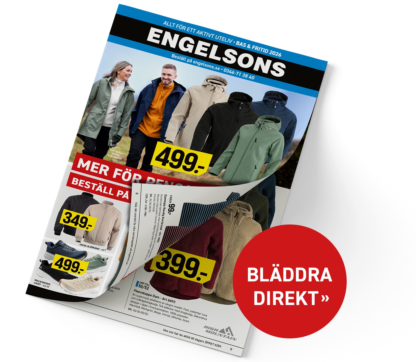 Bläddra i bas- och fritidskatalogen