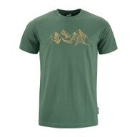 Herren T-Shirt High Mountain Dunkelgrün