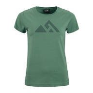 Damen T-Shirt LOGO Dunkelgrün