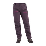 Damen Outdoorhose Trekking Zip-off TC/4W Pflaume