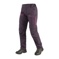 Damen Outdoorhose Trekking Zip-off TC/4W Pflaume