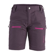 Damen Outdoorhose Trekking Zip-off TC/4W Pflaume