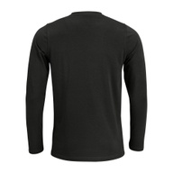 Herren Langarmshirt Schwarz