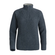 Damen Wollpullover Shetland Marineblau