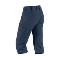 Damen 3/4-Outdoorhose Travel Marineblau