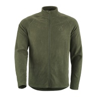 Herren Fleecejacke Lima Dunkelgrün