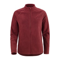 Damen Fleecejacke Lima Dunkelrot