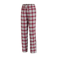 Kinder Flanellhose Rot/Weiß