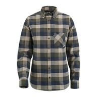 Damen Flanellhemd Jasper Grau