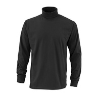 Herren Rollkragenpullover Schwarz