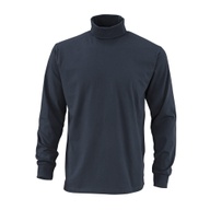 Herren Rollkragenpullover Marineblau