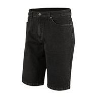 Herren Jeansshorts Schwarz