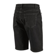 Herren Jeansshorts Schwarz