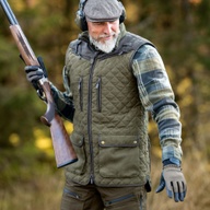 Herren Jagdweste Grün