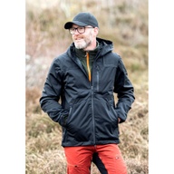Herren Hardshelljacken Lofoten Schwarz