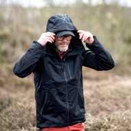 Herren Hardshelljacken Lofoten Schwarz