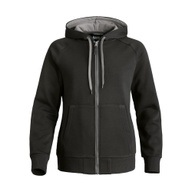Damen Kapuzenpullover Retro Schwarz