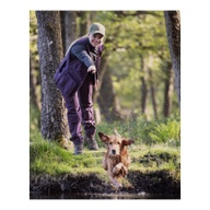Damen Outdoorweste Tracker TC/4W Pflaume