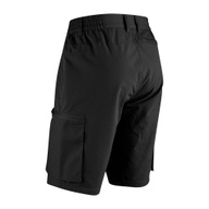Herren Outdoorshorts Boberg Schwarz