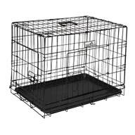 Hundebox faltbar 61x42x48,5cm Schwarz