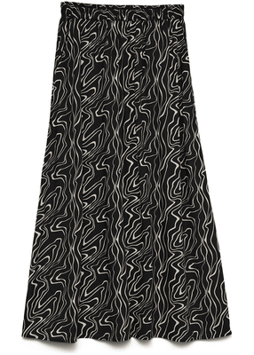 EASY JOY MAXI SLIT SKIRT