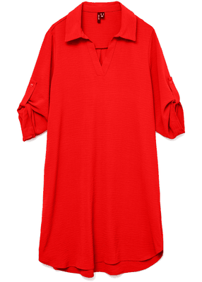 ALVA SHORT FOLD-UP DRESS