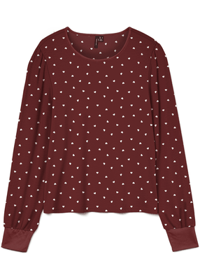 CHRIS LS O-NECK TOP XMAS CHRIS LS O-NECK TOP XMAS