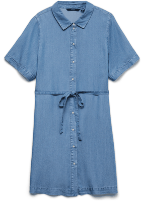 BREE SS SHORT TENCEL SHIRT DRESS