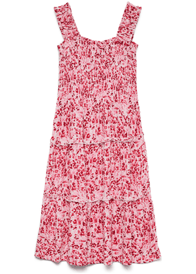MENNY SL SMOCK CALF DRESS
