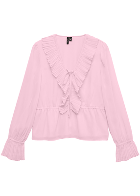 DORA LS PLISSE TOP DORA LS PLISSE TOP