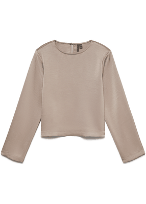 MIRO L/S O-NECK SHORT TOP MIRO L/S O-NECK SHORT TOP