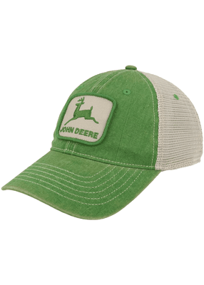 Stone Washed Logo Mens Cap