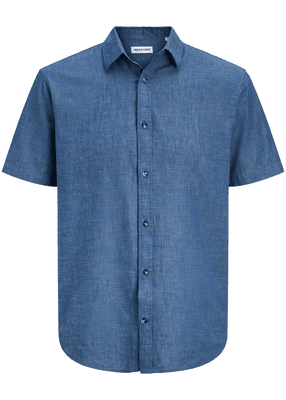 SUMMER LINEN BLEND SHIRT S/S