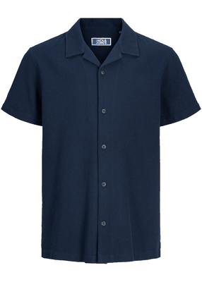 Global Waffle Resort Shirt Ss Jnr