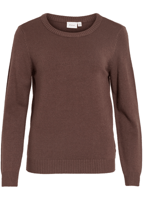 RIL O-NECK L/S KNIT TOP