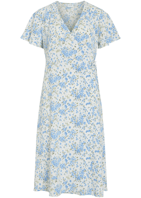 LOVIE S/S WRAP MIDI DRESS