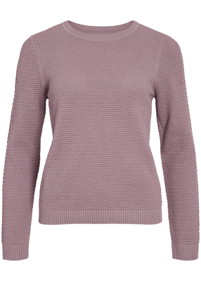 DALO O-NECK L/S KNIT TOP